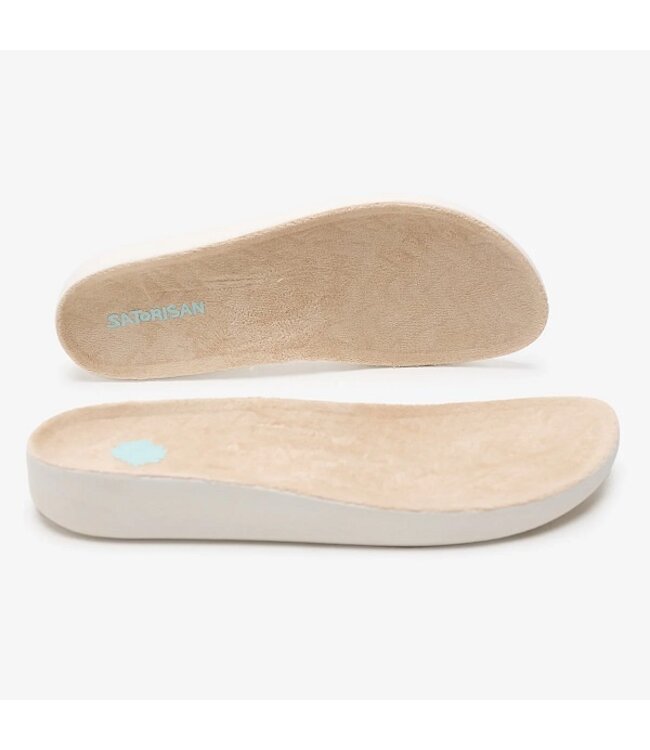 Satorisan Winter Suède lichtroze veterschoenen