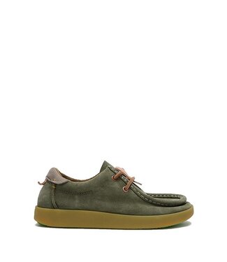 Satorisan Satorisan Winter Suède groen veterschoenen