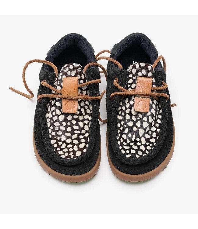 Satorisan Winter Fantasy zwart veterschoenen