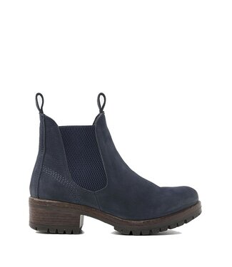 Lazamani Lazamani women's chelsea boots jeans blue nubuck
