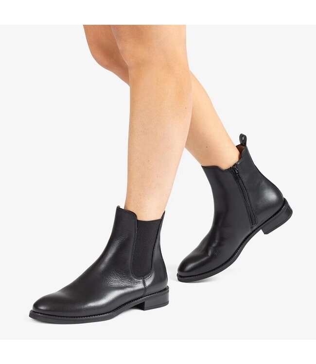 Unisa Chelsea boots black leather