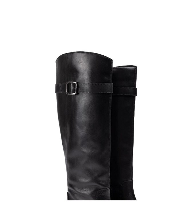 Unisa long women's boot black leather