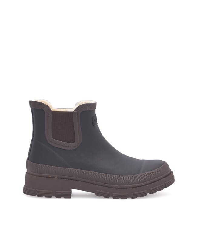 Woden Liv Warm Waterproof boots zwart-bruin