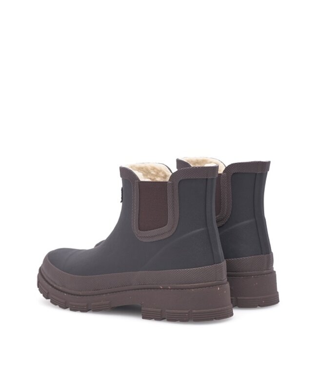 Woden Liv Warm Waterproof boots zwart-bruin