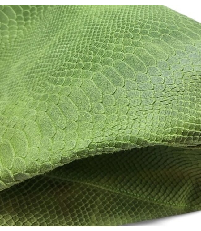 Zeen Bag damestas prato groen leer