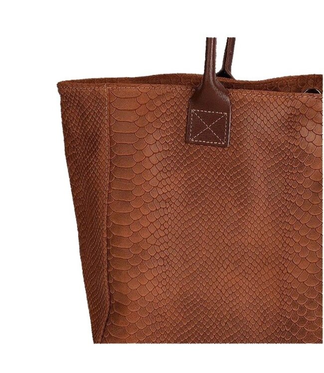 Zeen Bag women's bag medium brown leather