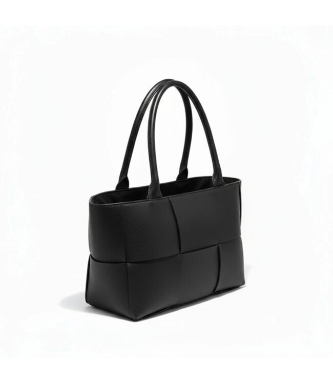 Zeen Bella women's bag black leather