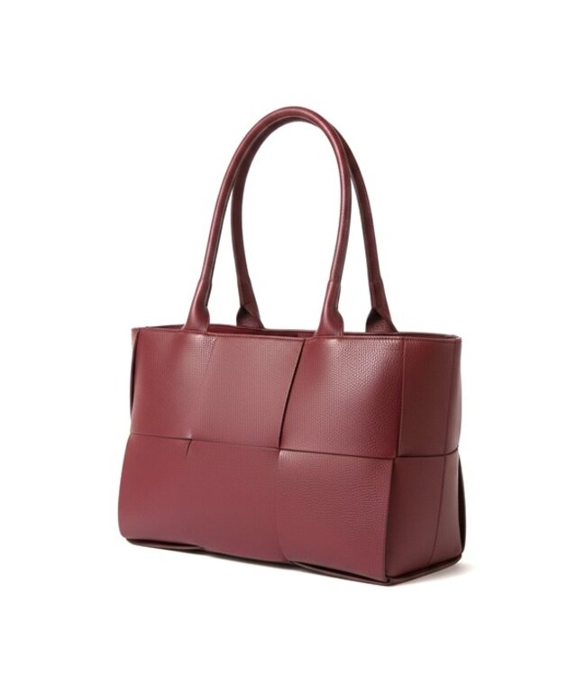 Zeen Bella women's bag burgundy leather