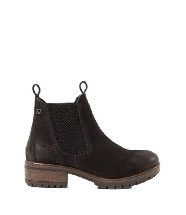 Lazamani Lazamani women's Chelsea boots black nubuck