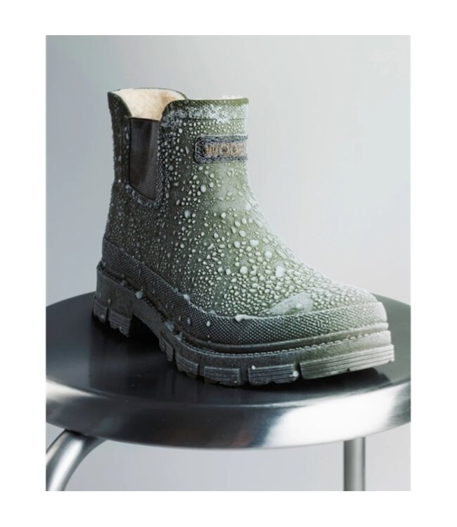 Woden Liv Warm Waterproof boots green