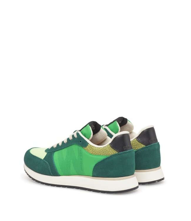 Woden Ronja apple green multi women's sneakers
