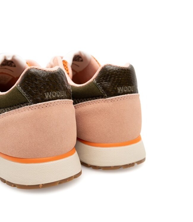 Woden Ronja Icon dark olive multi women's sneakers