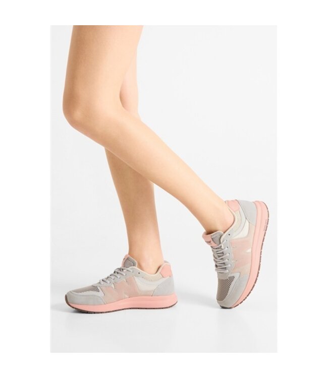 Woden Rigmor Open Mesh pink multi women's sneakers