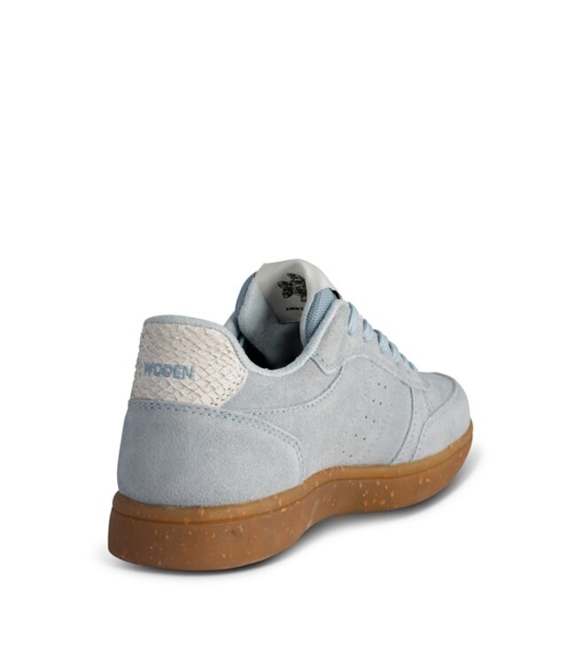 Woden Bjork women's sneakers light blue suede