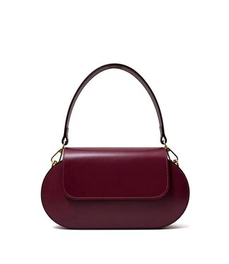 Zeen Zeen Robijn ladies bag burgundy leather