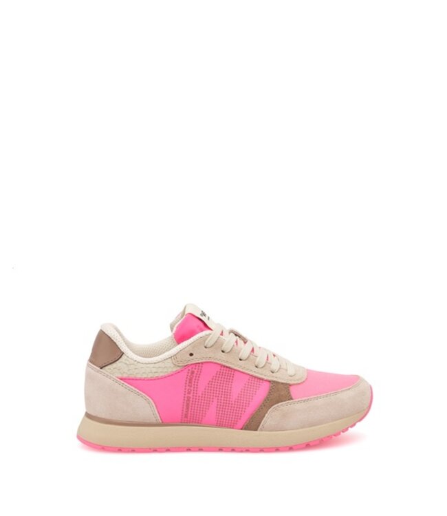 Woden Ronja Tricolor fuchsia dames sneakers