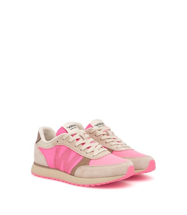 Woden Ronja Tricolor fuchsia women's sneakers