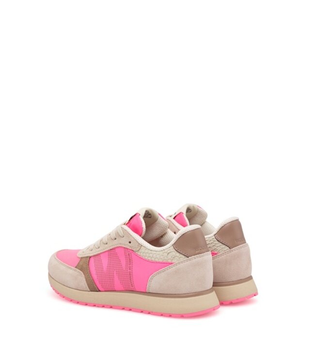 Woden Ronja Tricolor fuchsia women's sneakers