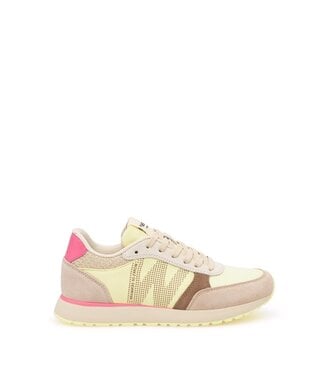 Woden Woden Ronja Tricolor geel dames sneakers
