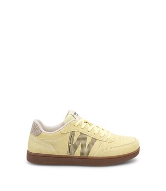 Woden Woden Bjork women's sneakers yellow suede