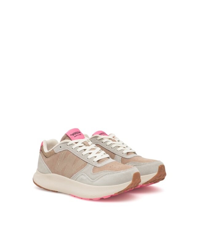 Woden Mathilde Runner beige dames sneakers