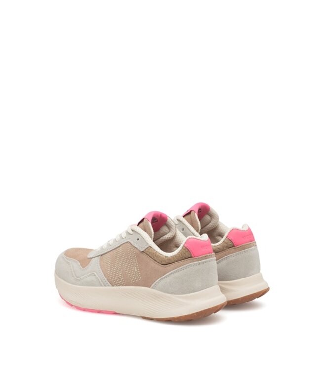 Woden Mathilde Runner beige dames sneakers