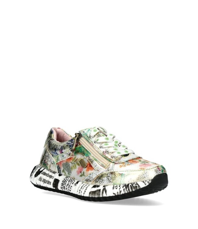 Laura Vita sneakers met rits multi color