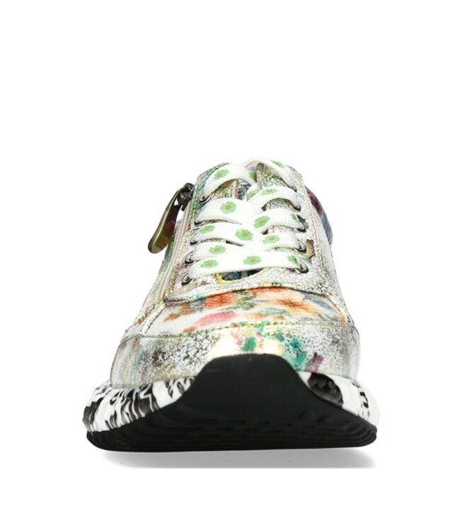 Laura Vita sneakers with zipper multi color