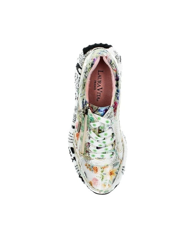 Laura Vita sneakers met rits multi color
