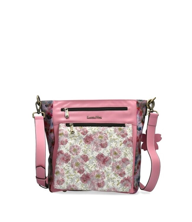 Laura Vita Aria women's shoulder bag pink