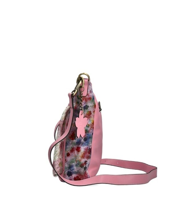 Laura Vita Aria dames schoudertas roze