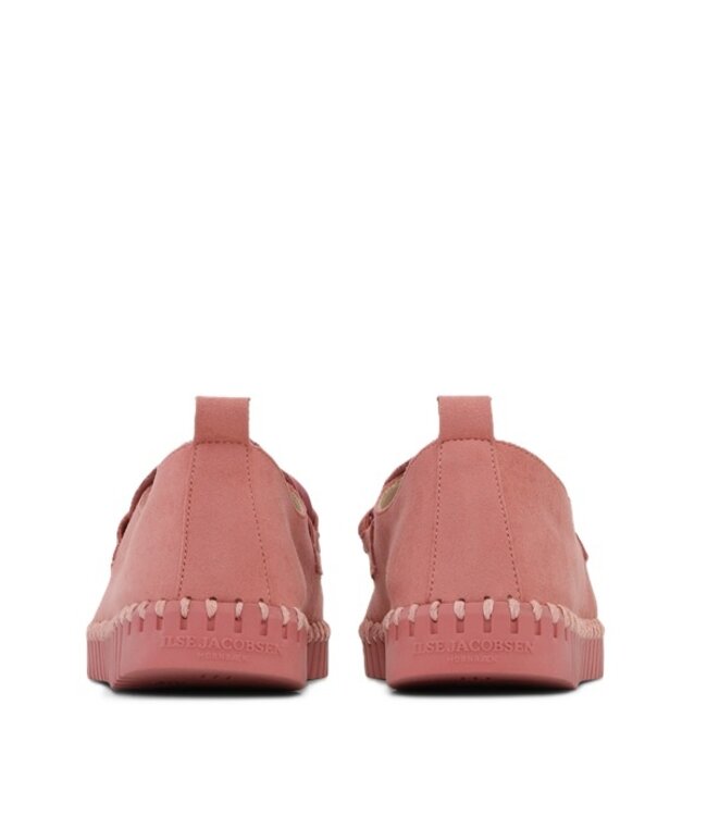 Ilse Jacobsen loafers with chain pink