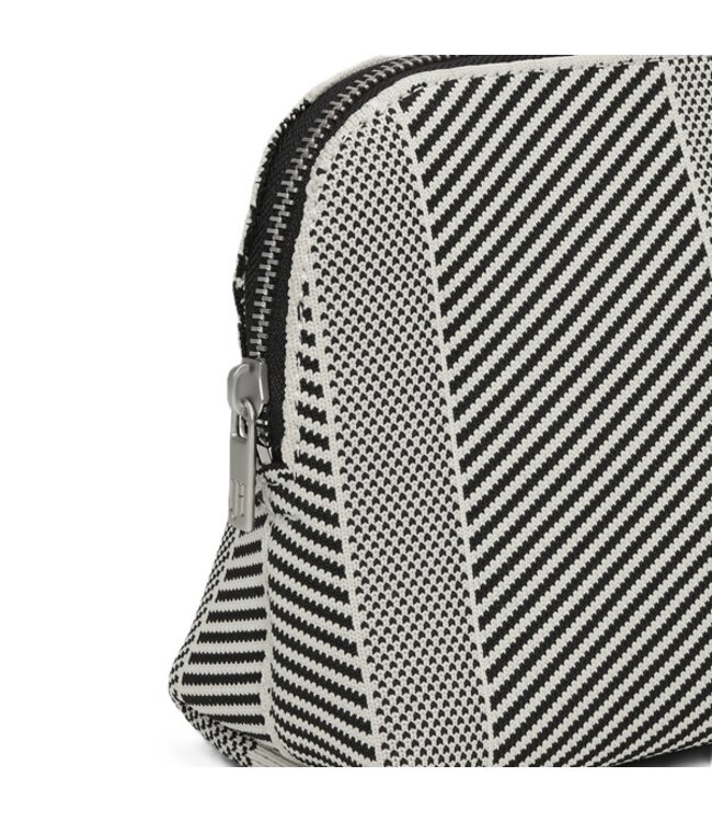 Ilse Jacobsen Knitty Make-up tas beige met zwart