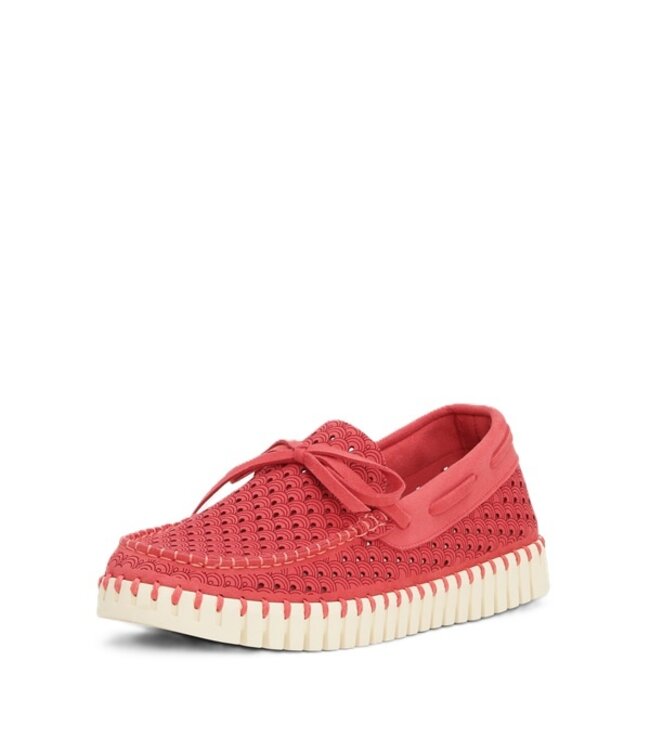 Ilse Jacobsen boat shoe red