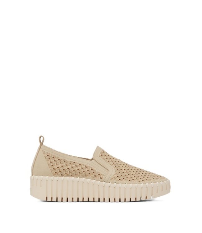Ilse Jacobsen Tulip slip-on met wedge-zool beige
