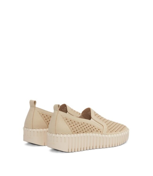 Ilse Jacobsen Tulip slip-on with wedge sole beige