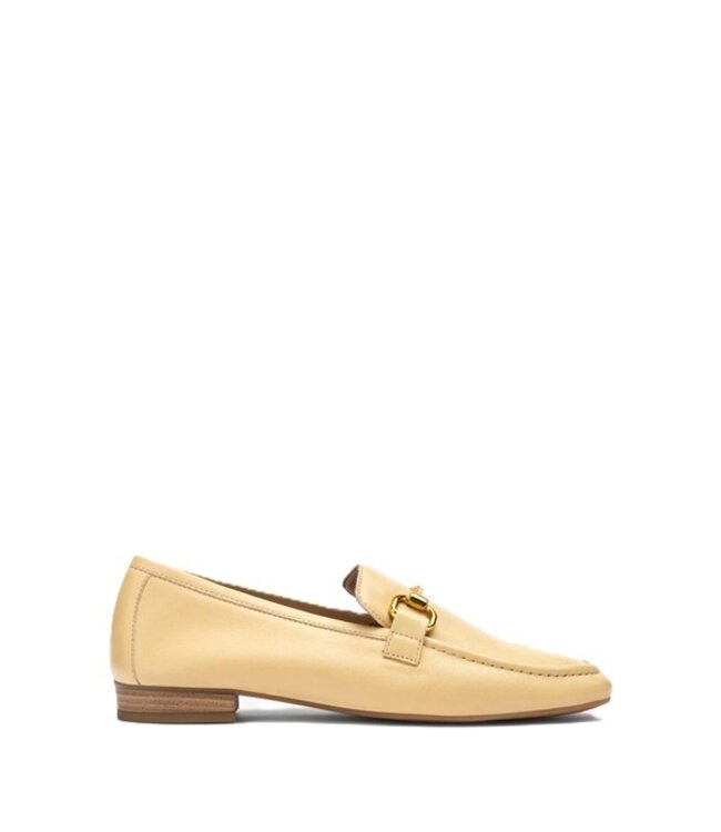 Unisa Unisa ladies loafer with horsebit yellow leather