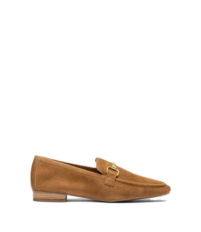 Unisa Unisa women's loafer with horsebit brown suede