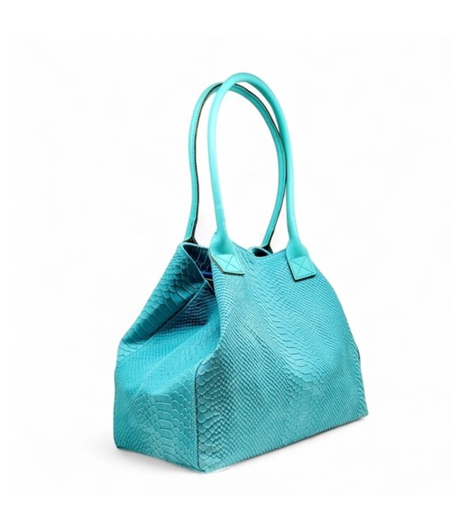 Zeen Bag ladies bag turquoise leather