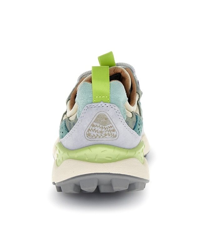 Flower Mountain dames sneakers groen animal multi