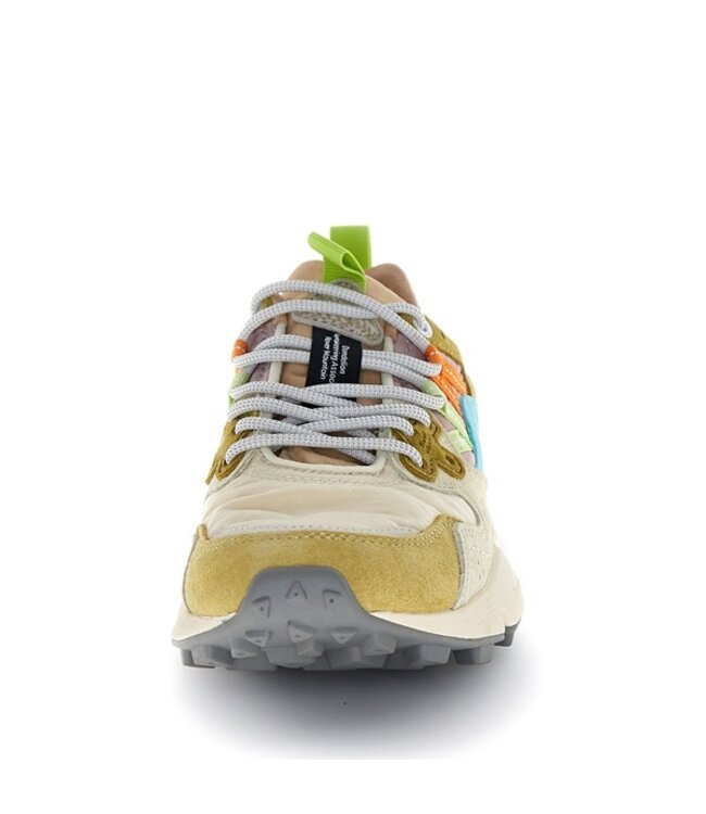 Flower Mountain women's sneakers beige multi