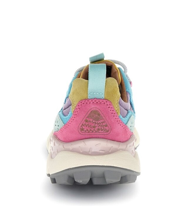 Flower Mountain women's sneakers yellow multi