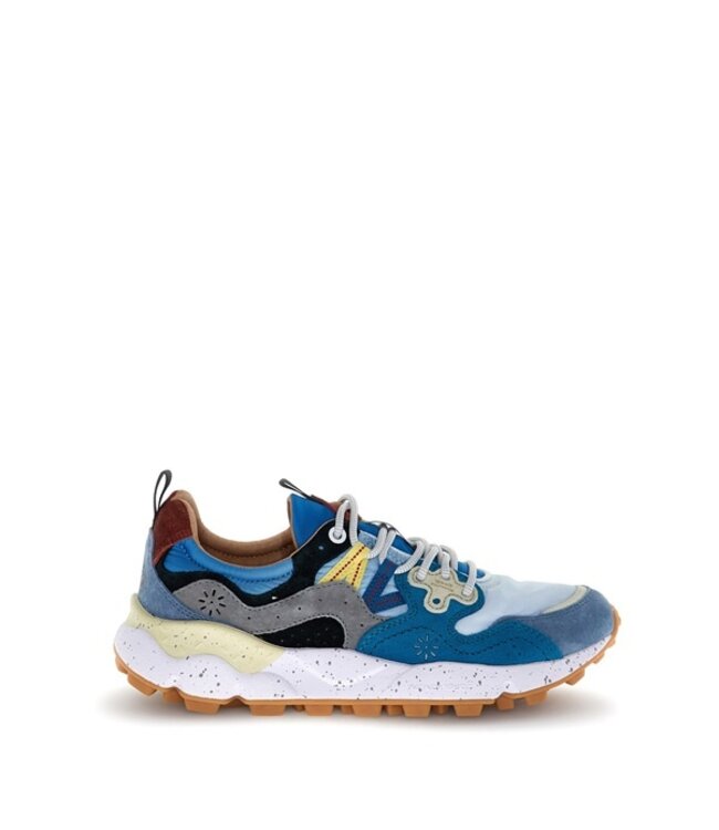 Flower Mountain dames sneakers blauw multi
