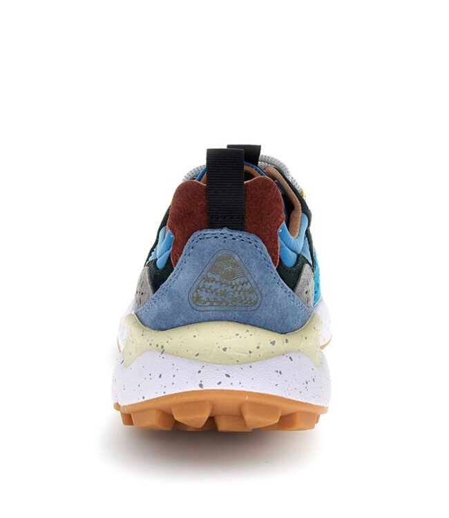 Flower Mountain dames sneakers blauw multi