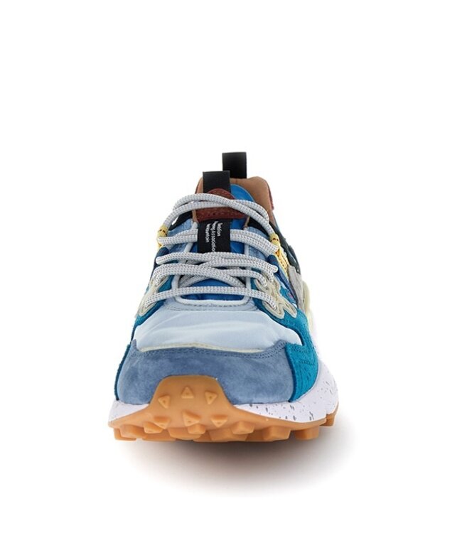 Flower Mountain dames sneakers blauw multi