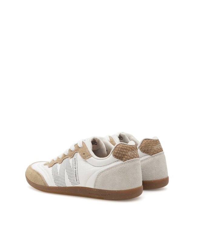 Woden Nanna women's sneakers white with beige