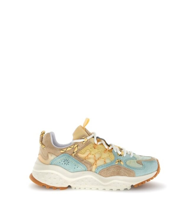 Flower Mountain women's sneakers mentos, sand, pale yellow