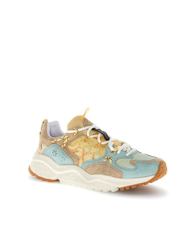 Flower Mountain women's sneakers mentos, sand, pale yellow