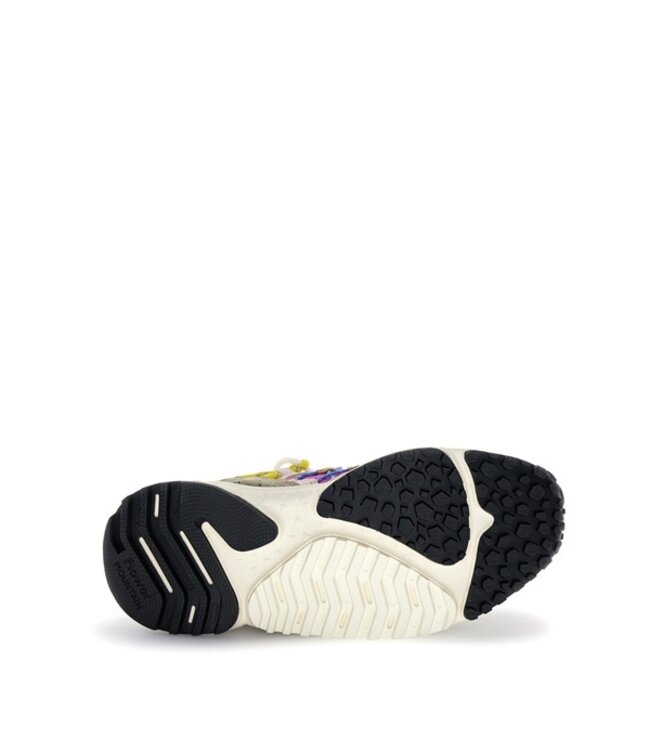 Flower Mountain women's sneakers pink, beige, fuchsia