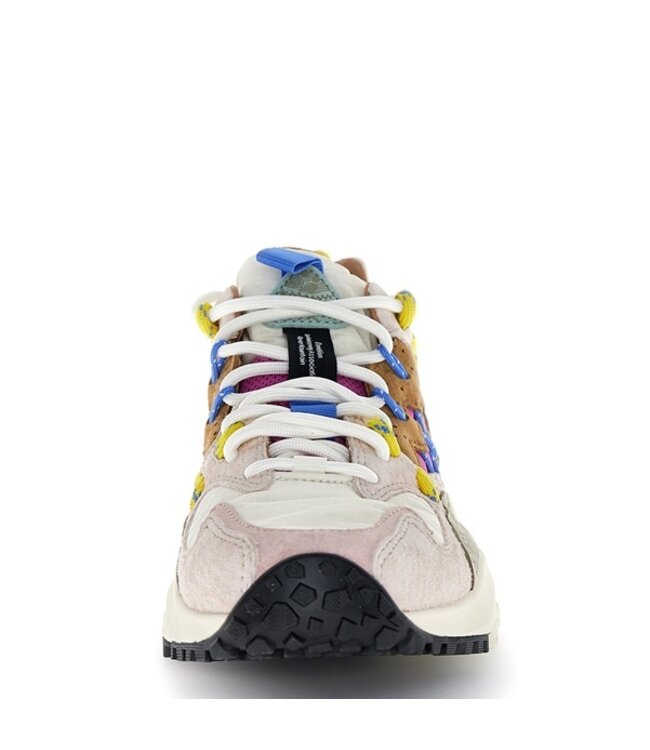 Flower Mountain dames sneakers roze, beige, fuchsia